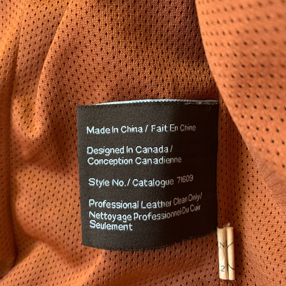 Pre-loved Danier Motorcycle Leather Jacket - Picture 5 of 5